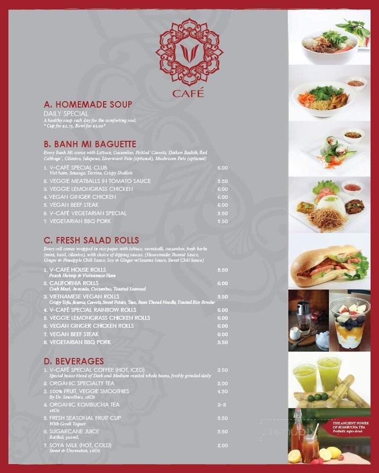 Menu page 1