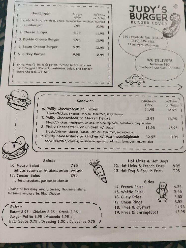 Menu page 2