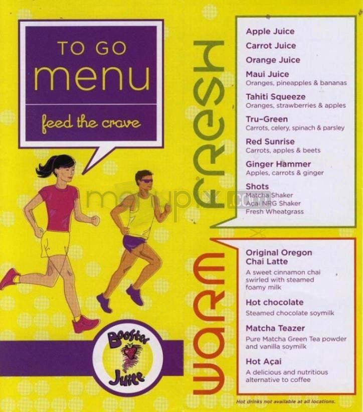 Menu page 1