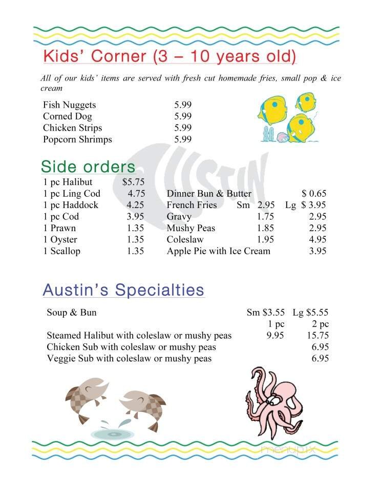 Menu page 2