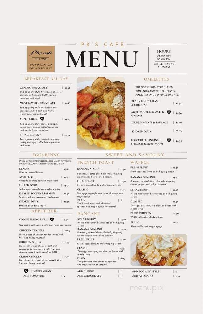 Menu page 2