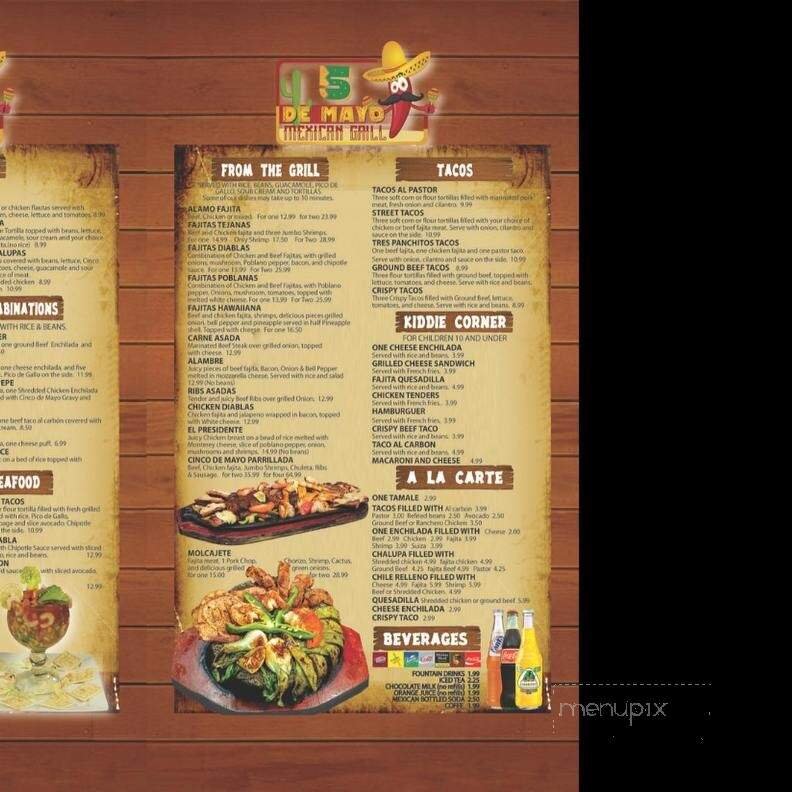 Menu page 4