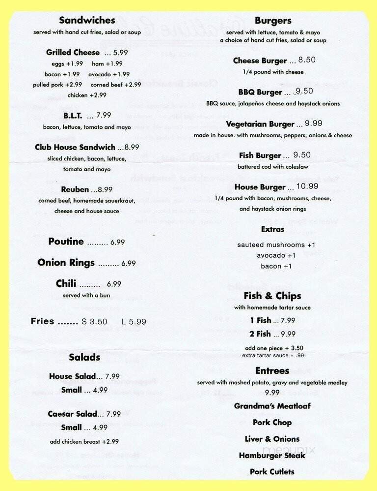 Menu page 2