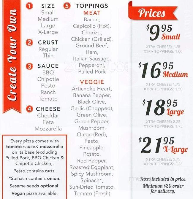 Menu page 2