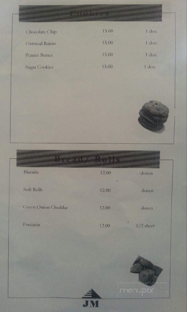 Menu page 2