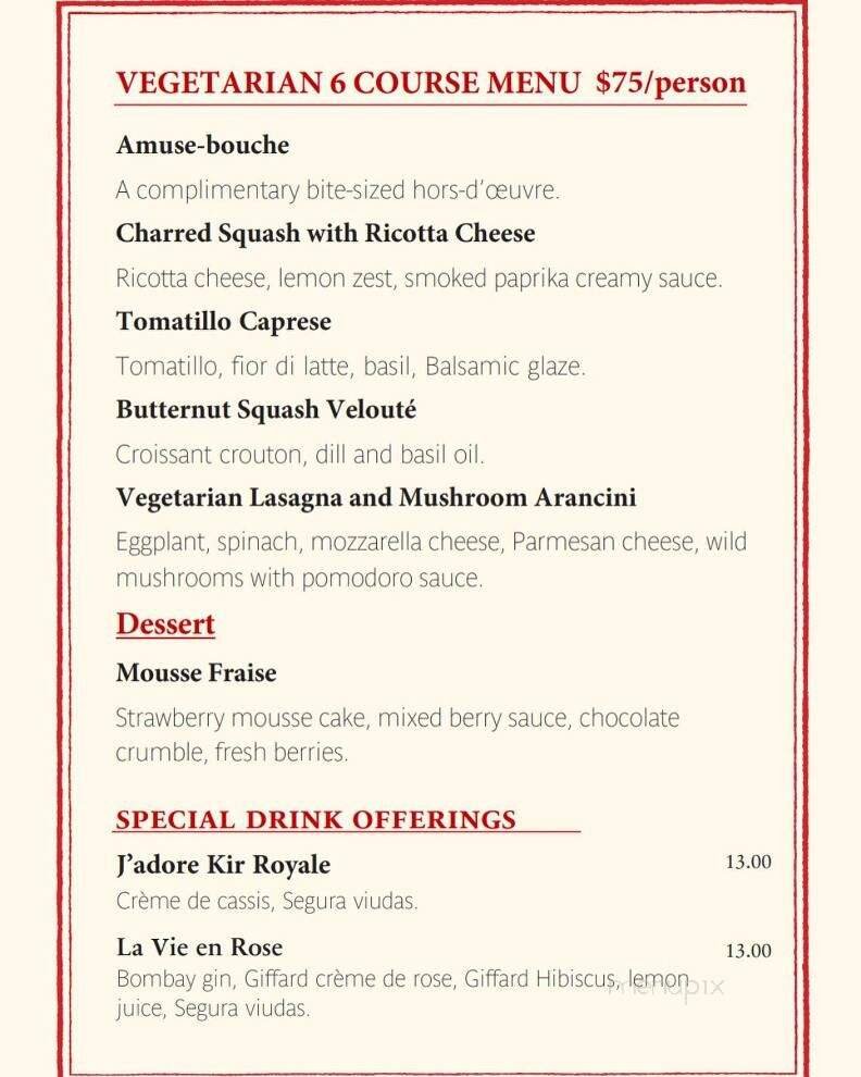 Menu page 2