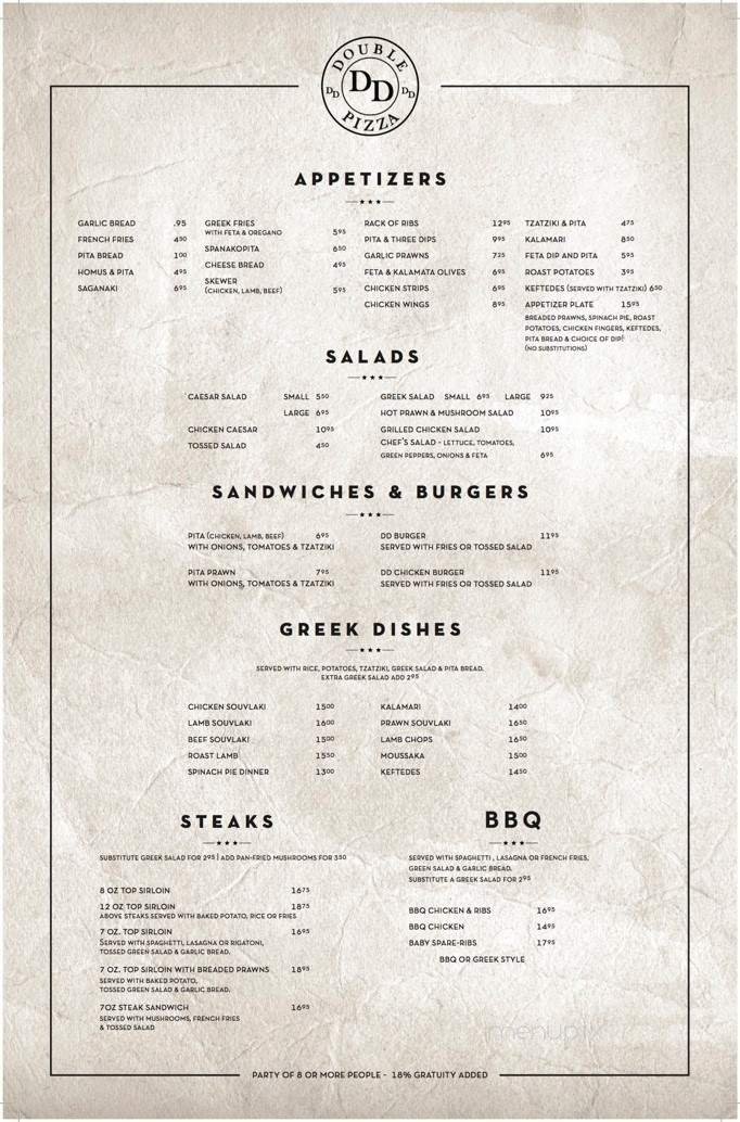 Menu page 2