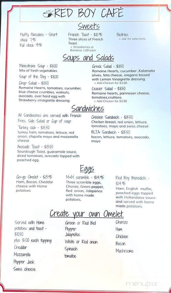 Menu page 2