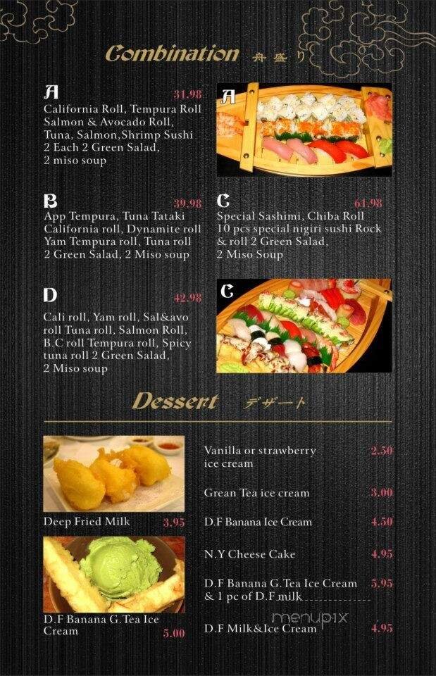 Menu page 2