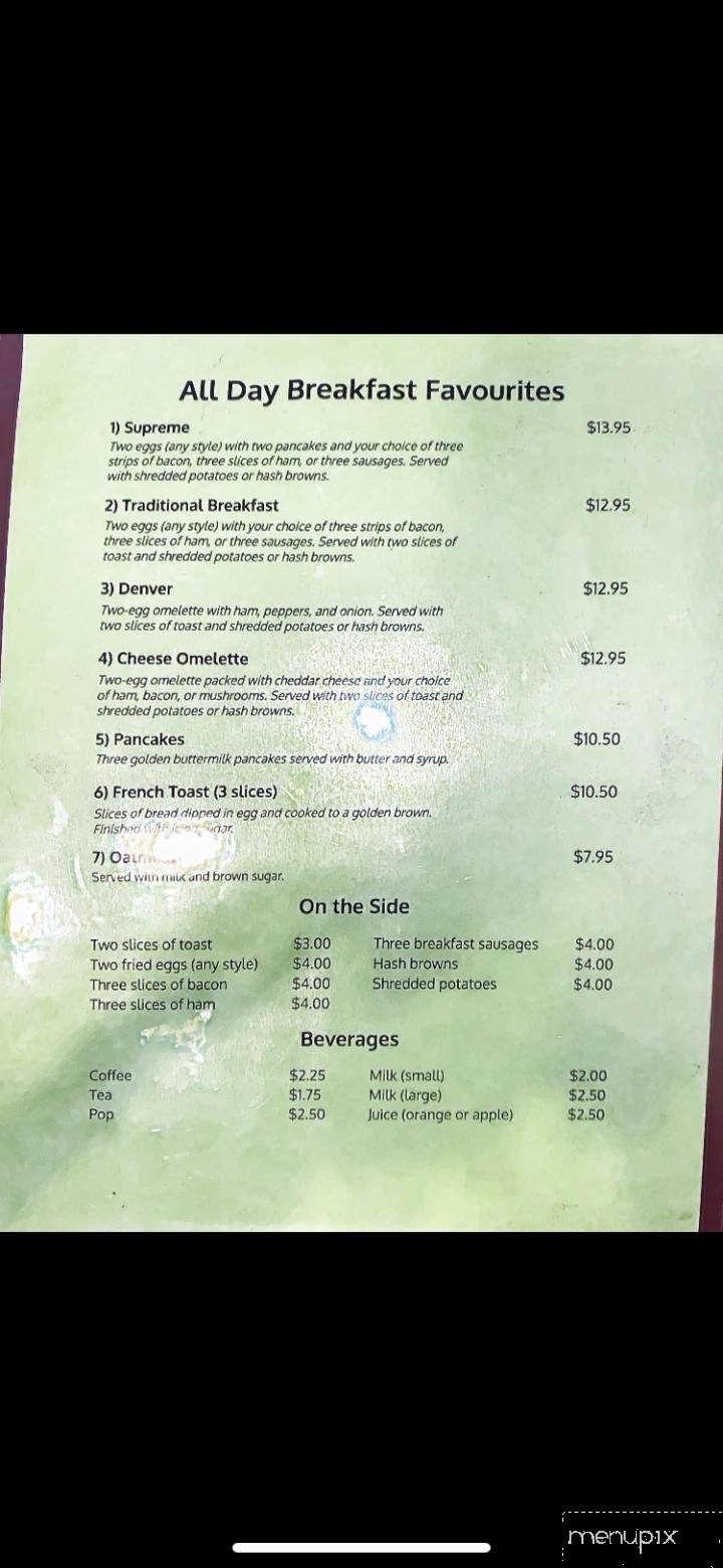 Menu page 2