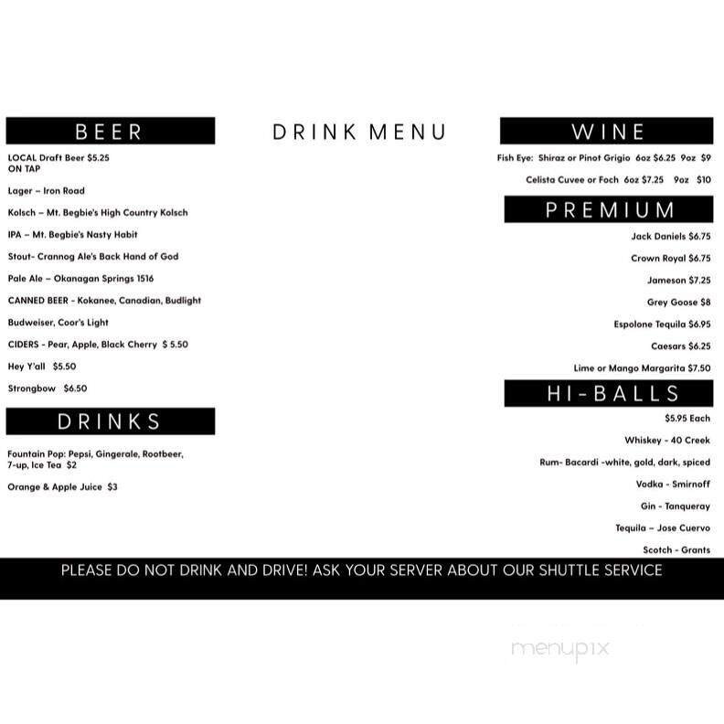 Menu page 2