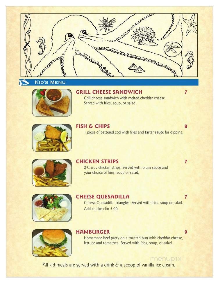 Menu page 2