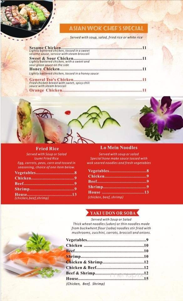 Menu page 5