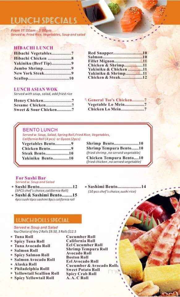 Menu page 6