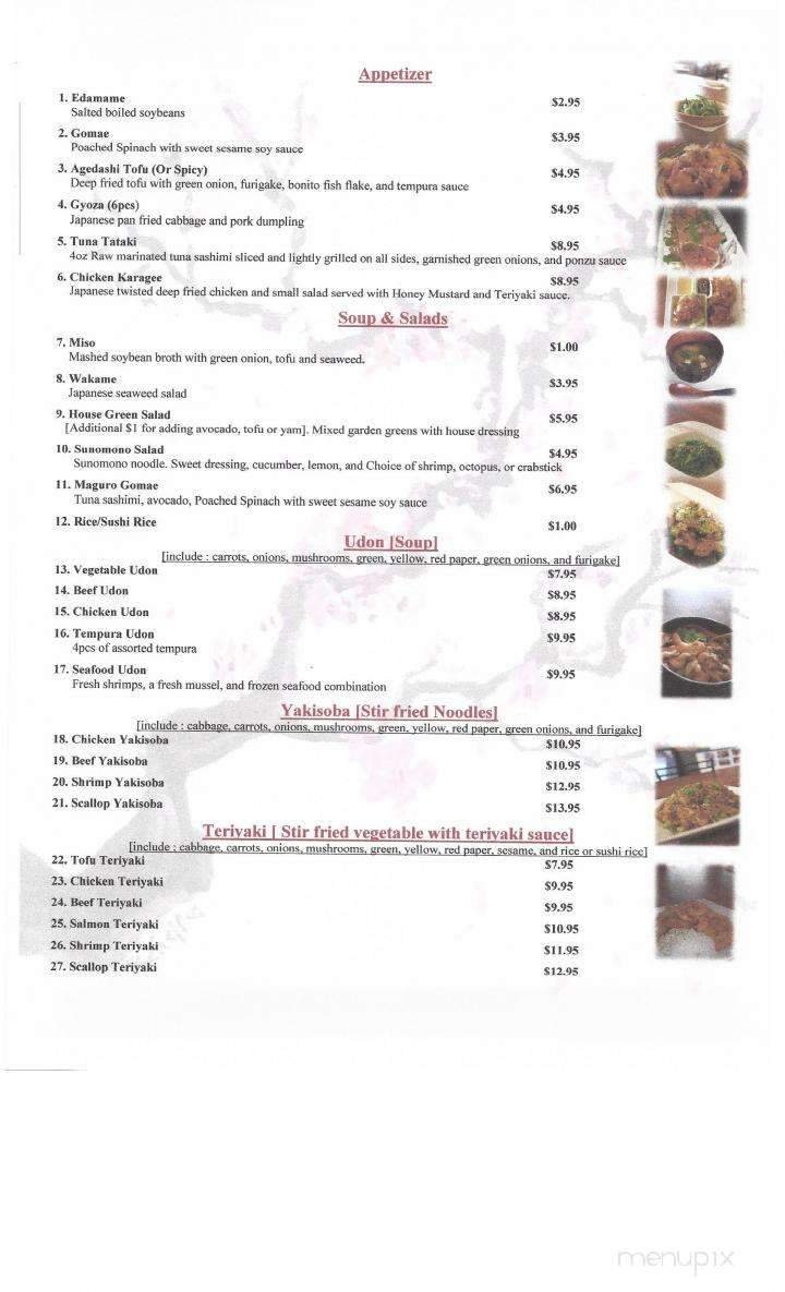 Menu page 2