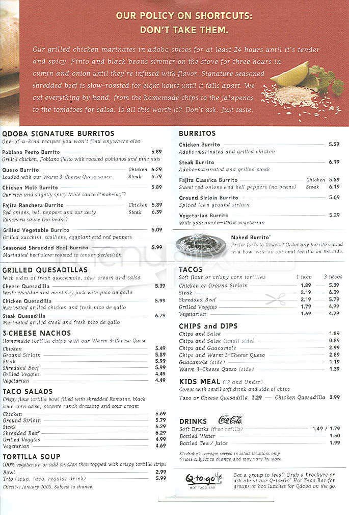Menu page 2