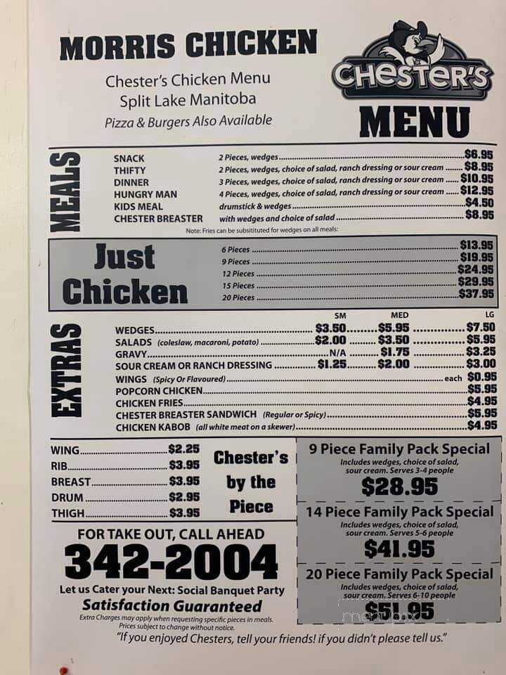 Menu page 1