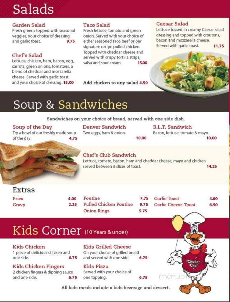 Menu page 1
