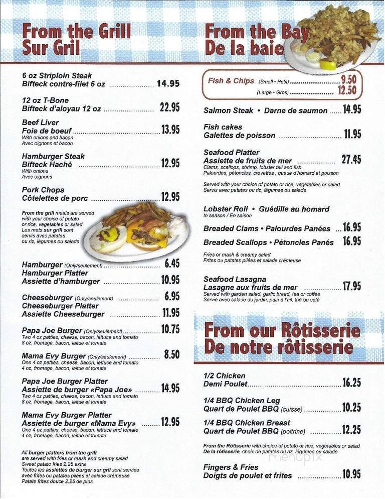 Menu page 2