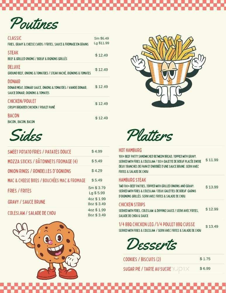 Menu page 2