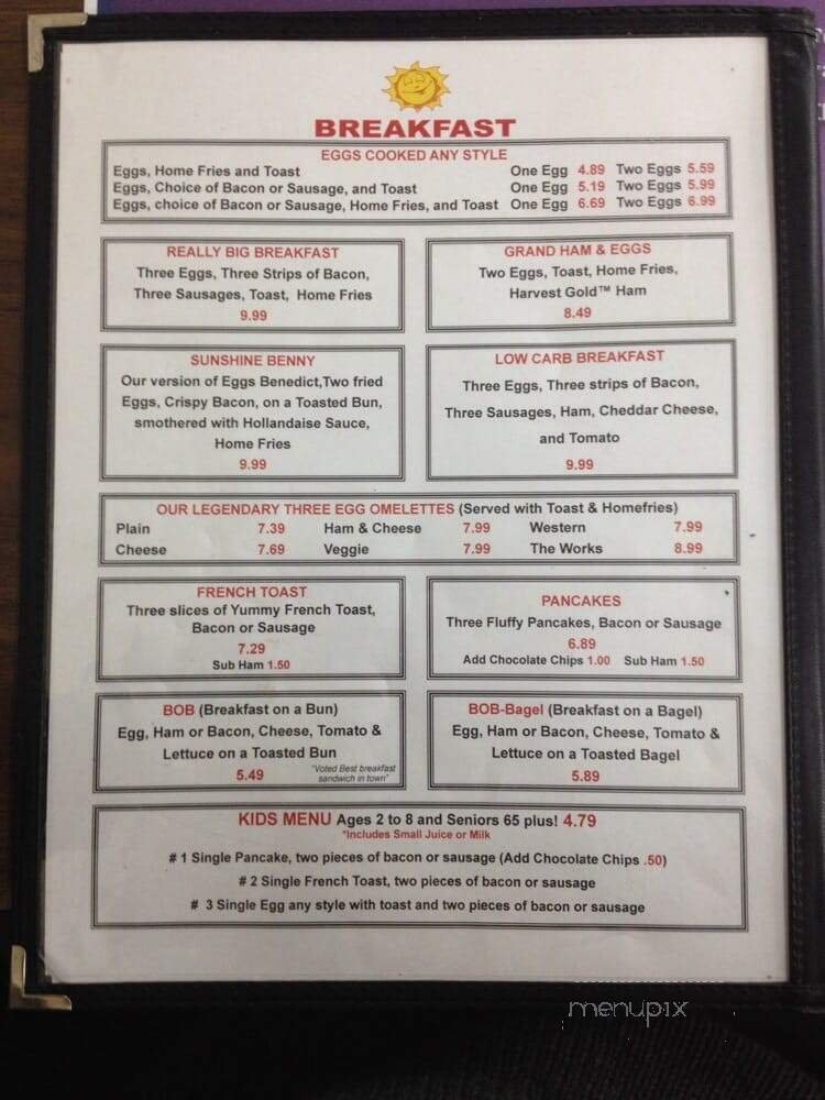 Menu page 2