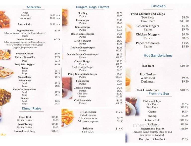 Menu page 2