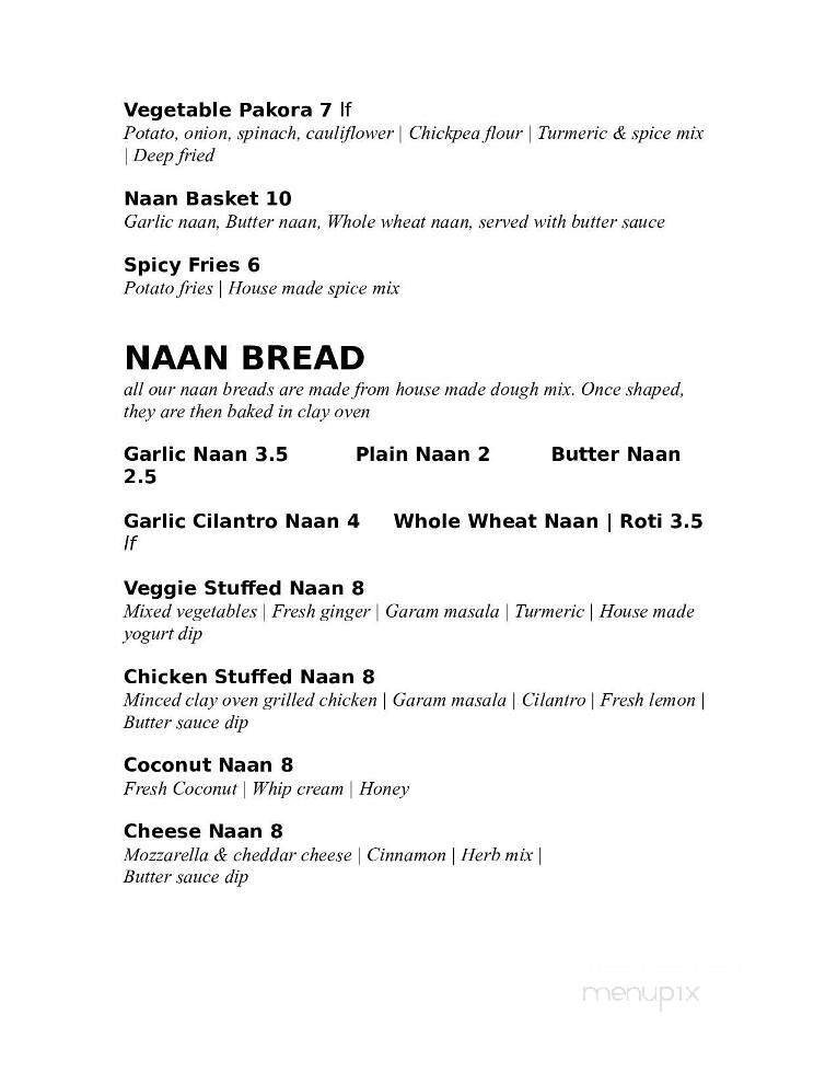 Menu page 2