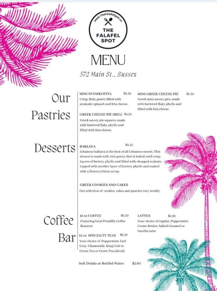 Menu page 2