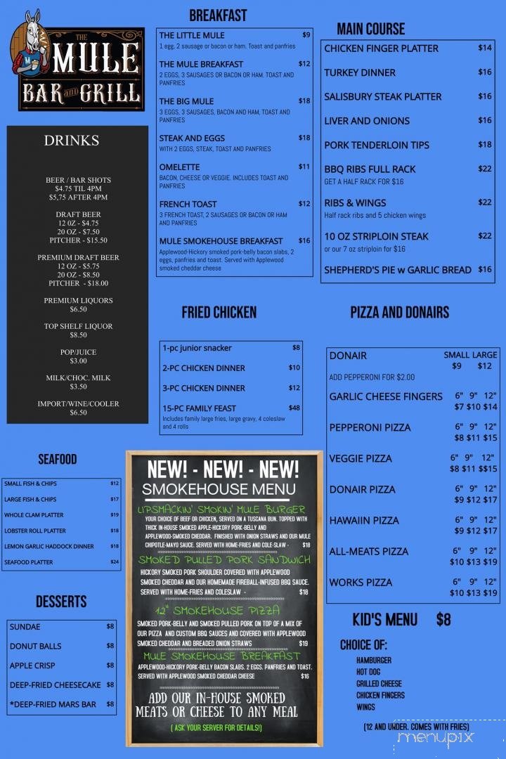 Menu page 2