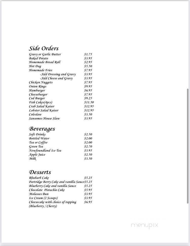 Menu page 2