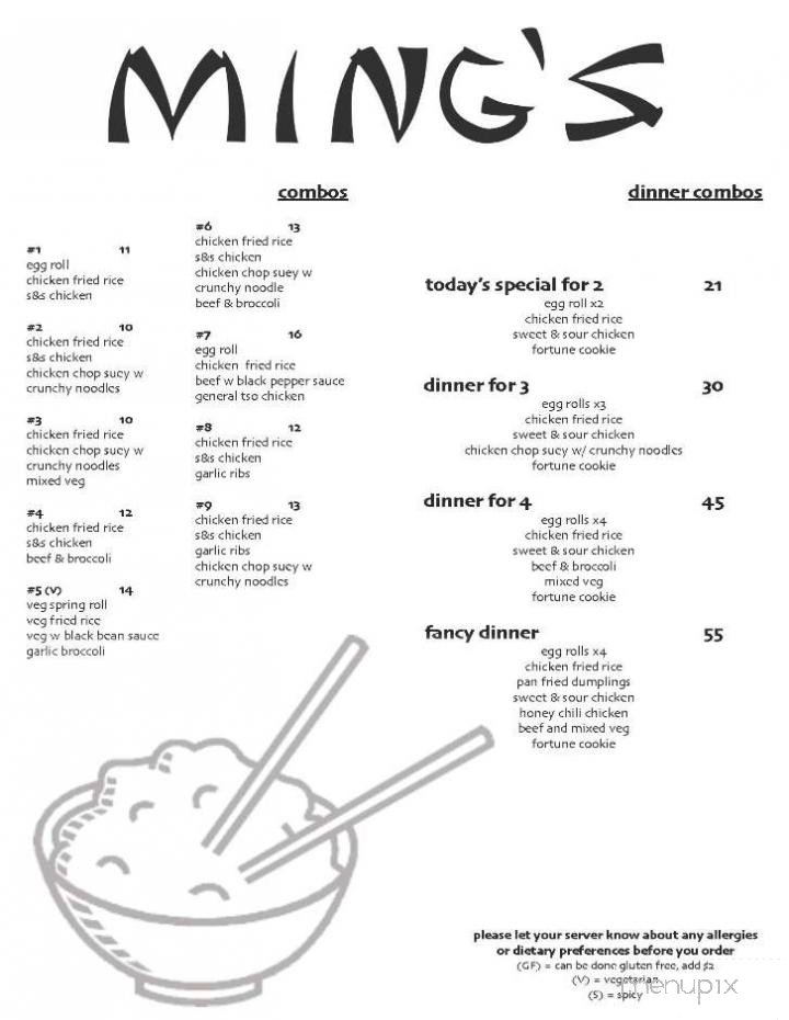 Menu page 2