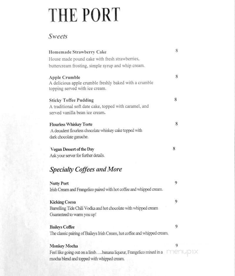 Menu page 2
