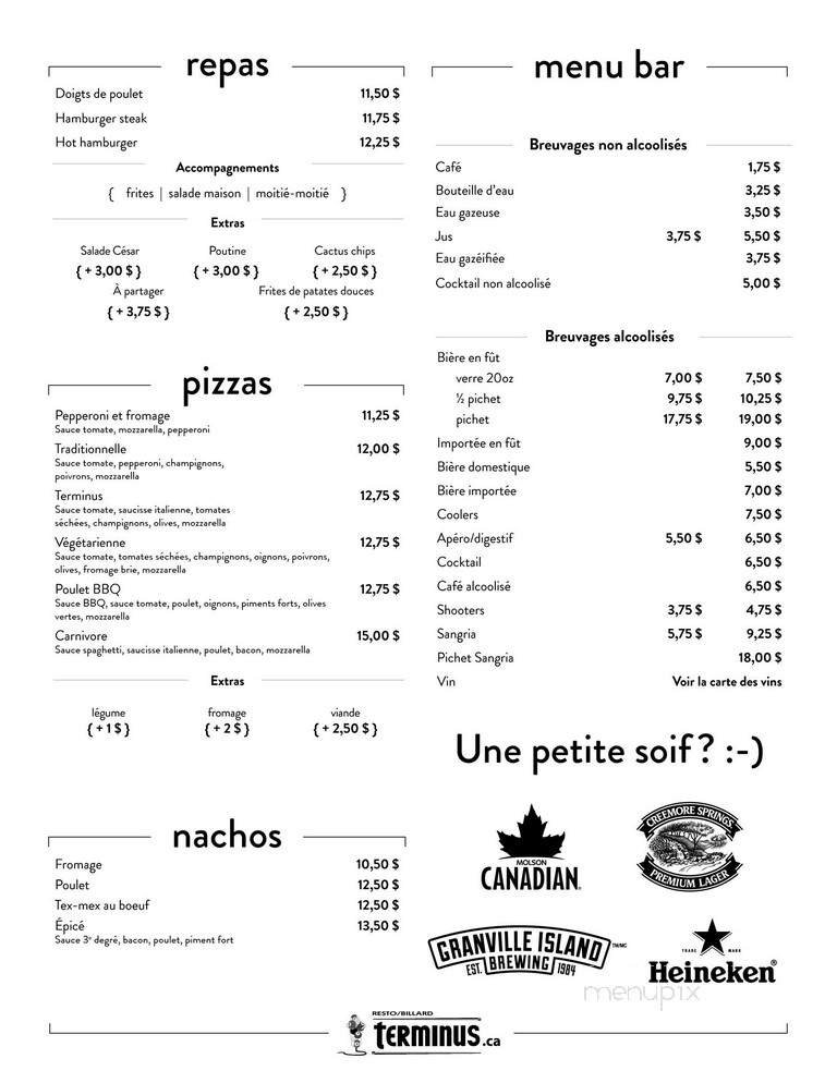 Menu page 2