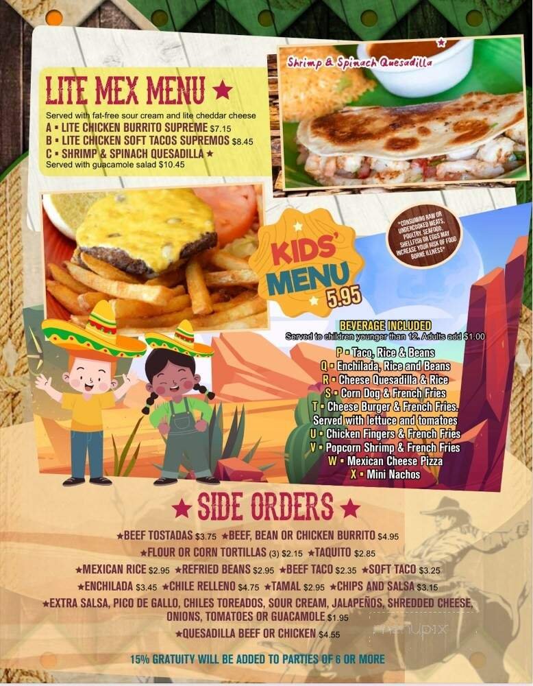 Menu page 5