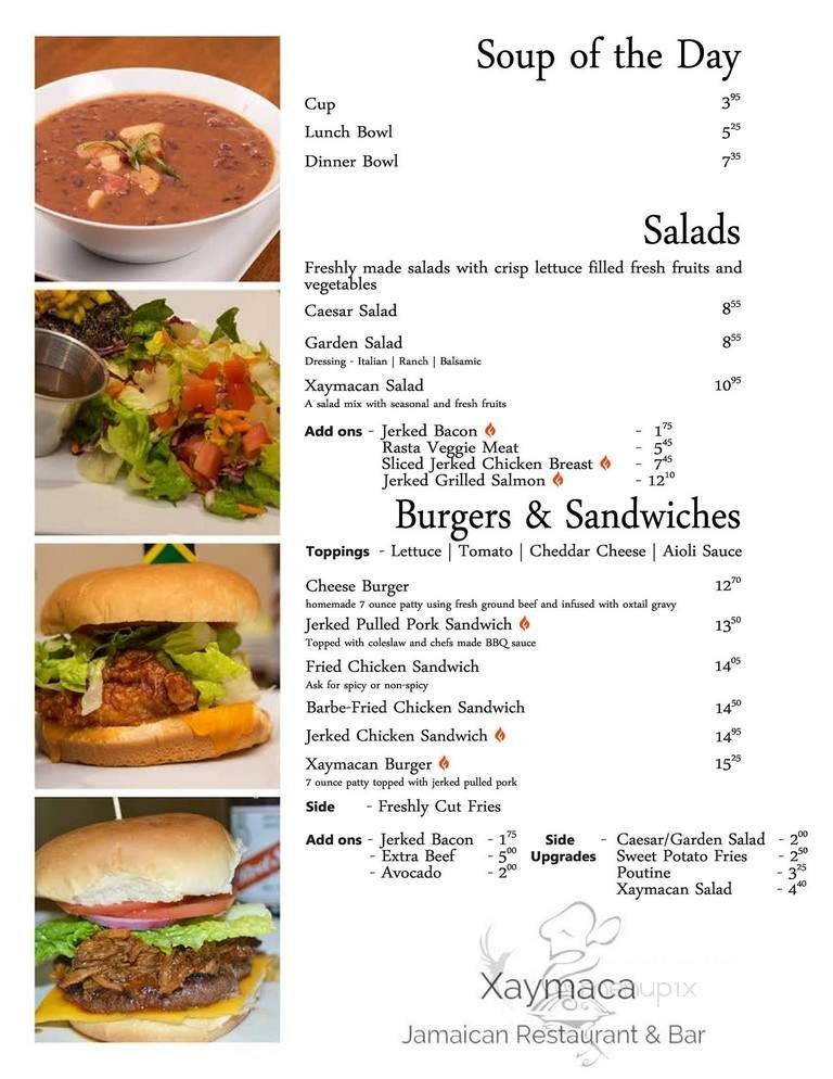 Menu page 2