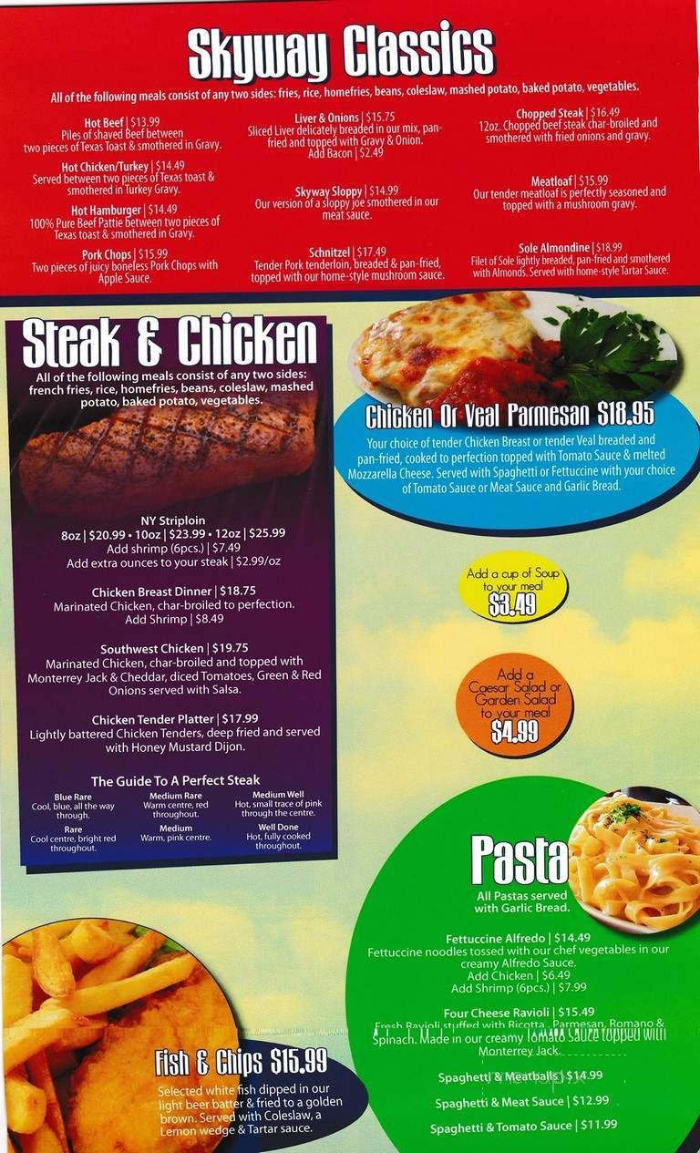 Menu page 2