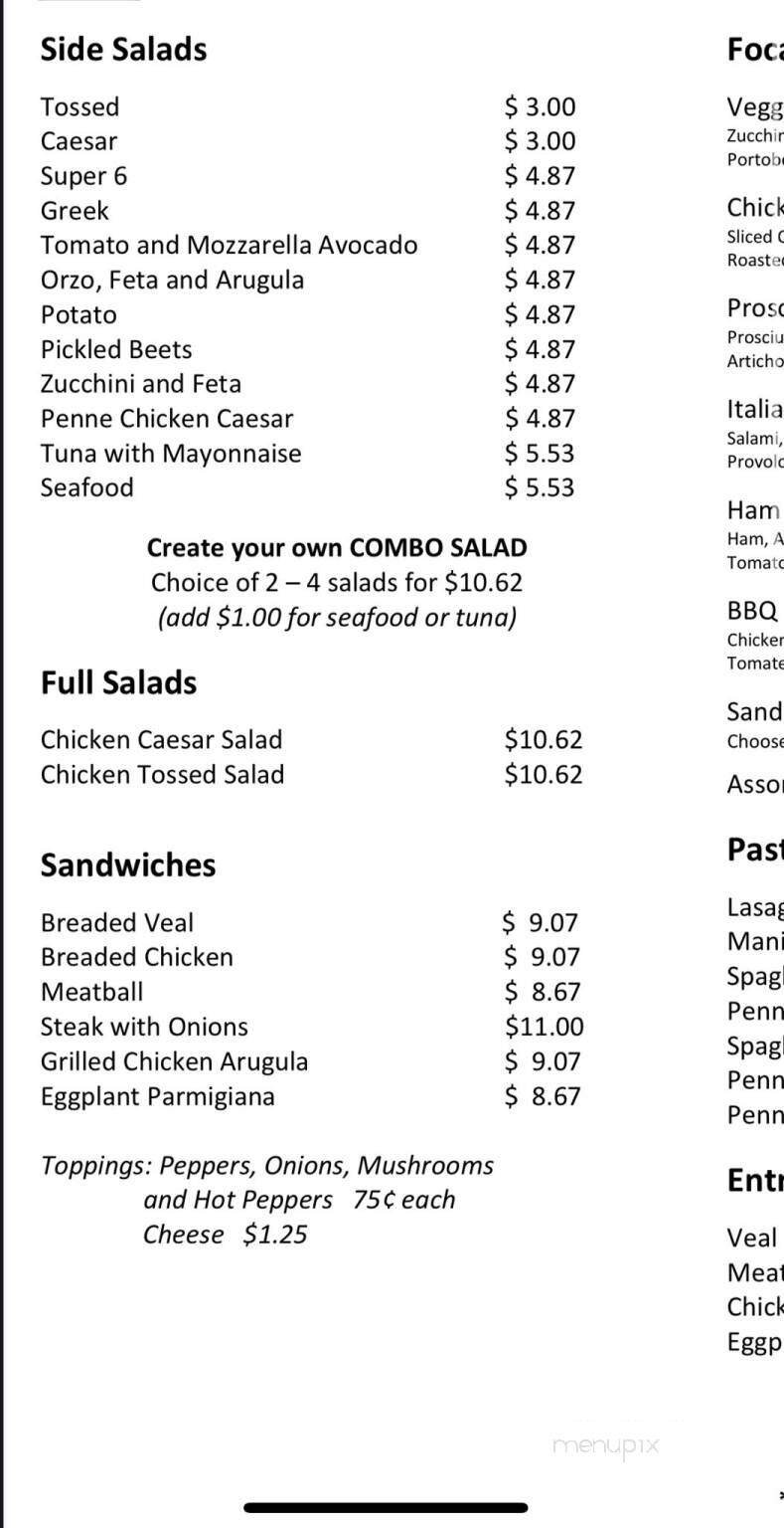 Menu page 2