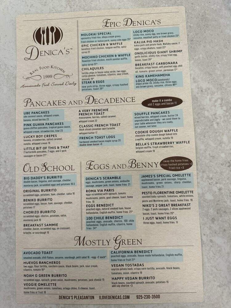 Menu page 2