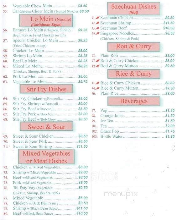 Menu page 2