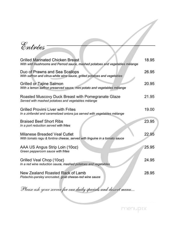 Menu page 2