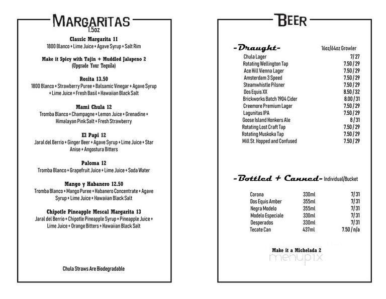 Menu page 2