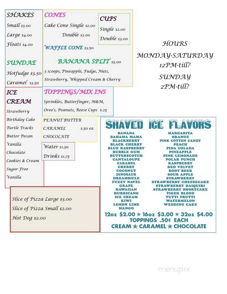 Menu page 4