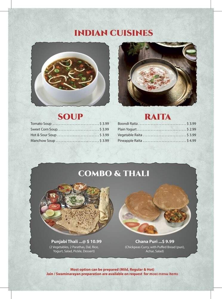 Menu page 2