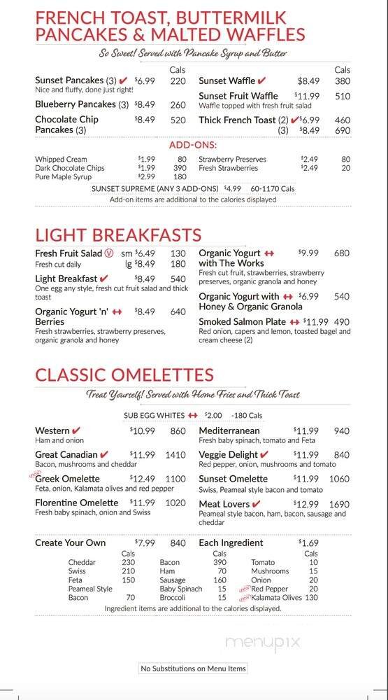 Menu page 2