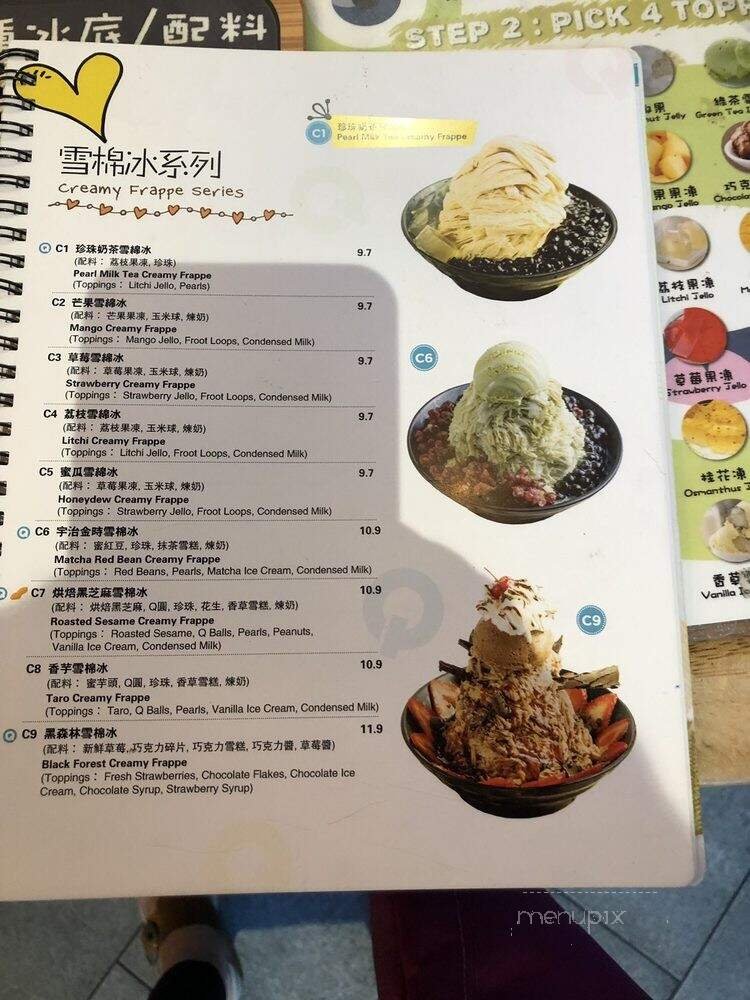 Menu page 2