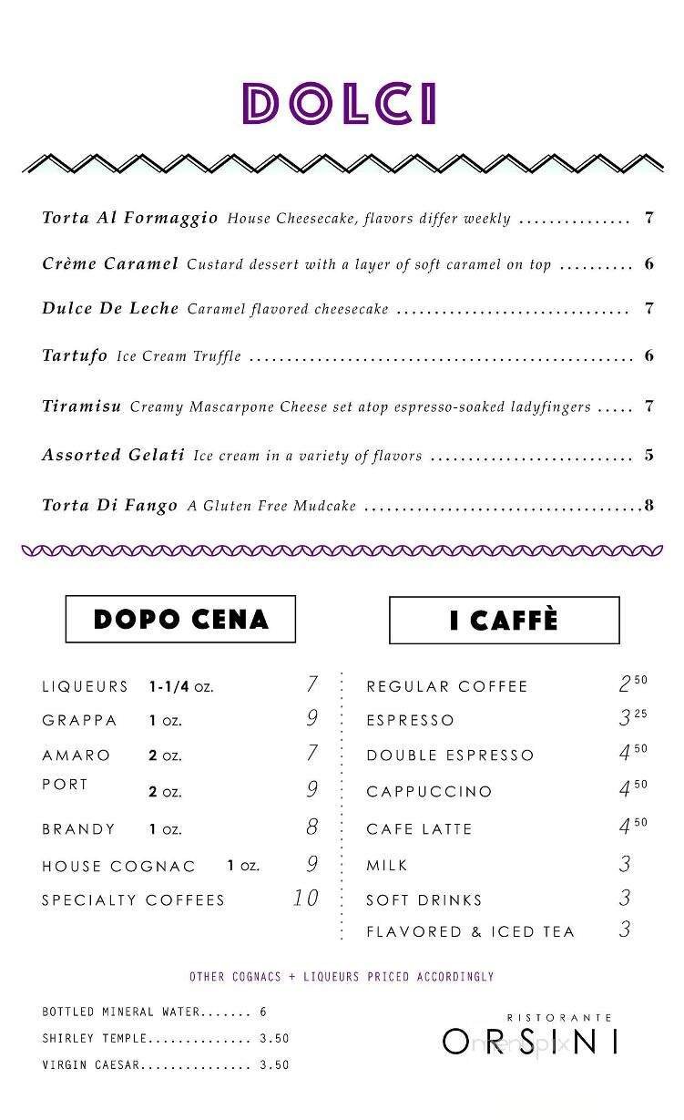Menu page 1