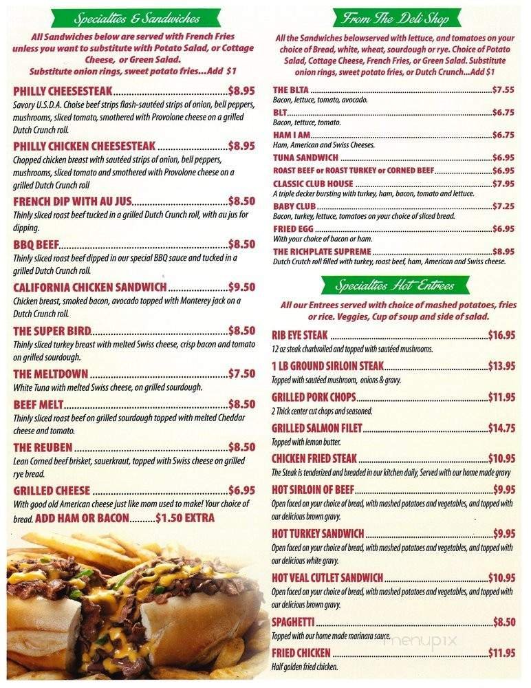 Menu page 4