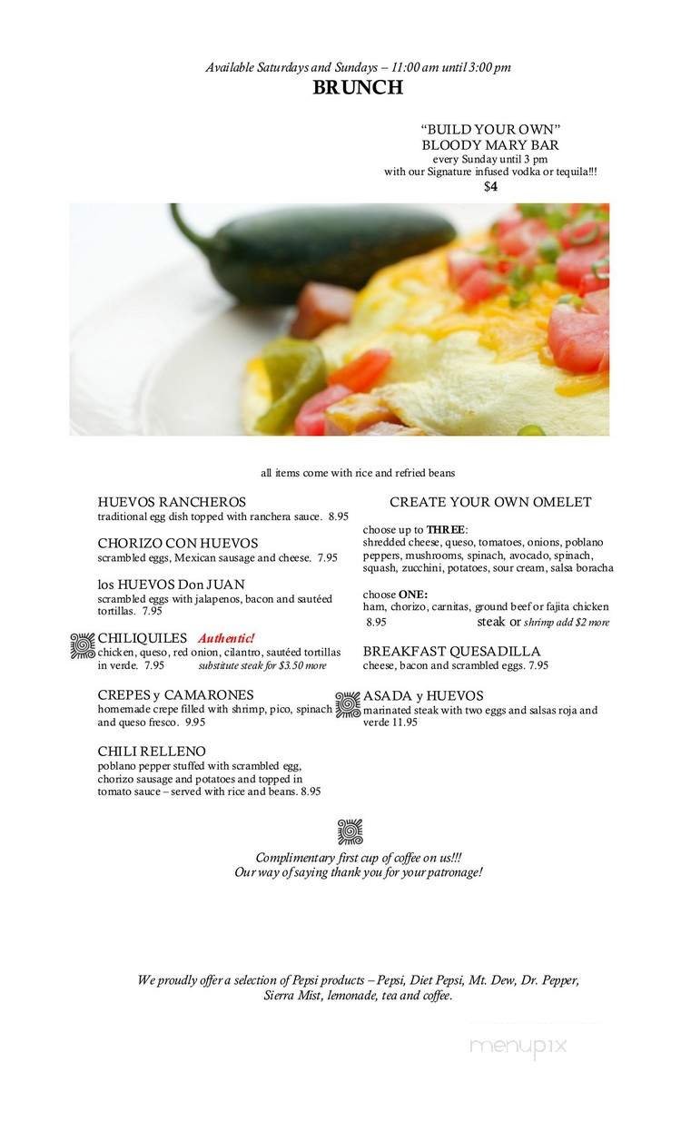 Menu page 3