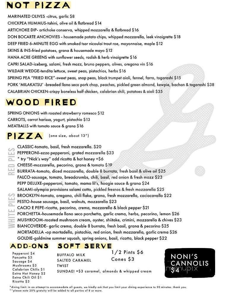 Menu page 4