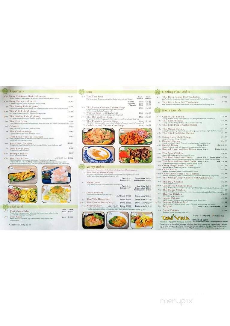 Menu page 2